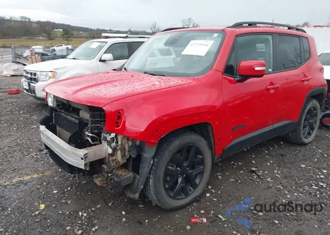 2018 Jeep Renegade Altitude Fwd из США, поврежденный, VIN ZACCJABB8JPH20950